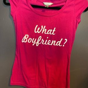 Garage small hot pink tee-shirt.